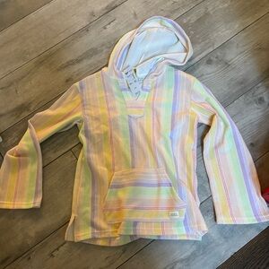 Roxy Multicolor Striped Hoodie